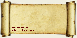 Danijela Gojsović vizit kartica